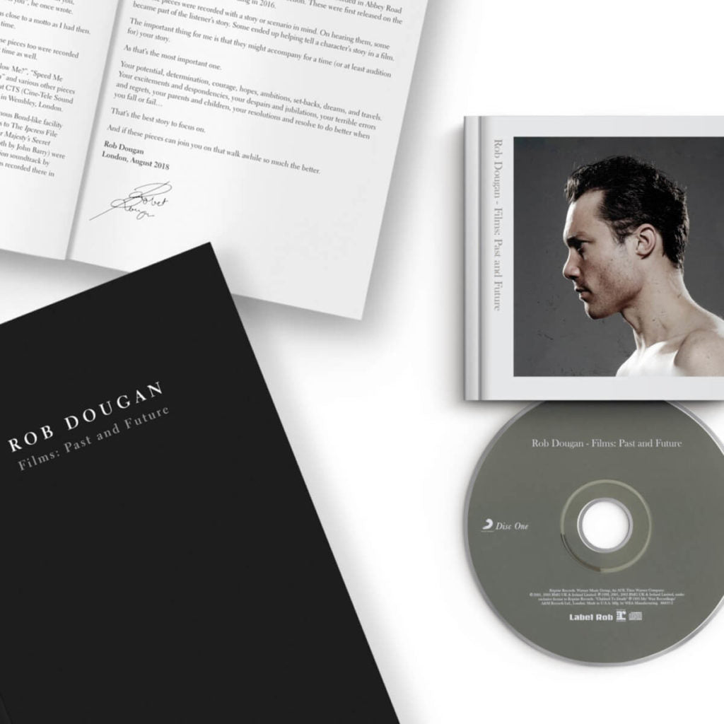 Signed 2 CD Deluxe Edition & Signed Book - Films: Past and Future -