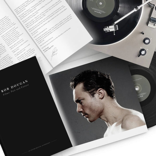 Signed 3 LP Vinyl Deluxe Edition & Signed 29-page Hardcover Book - Films: Past and Future